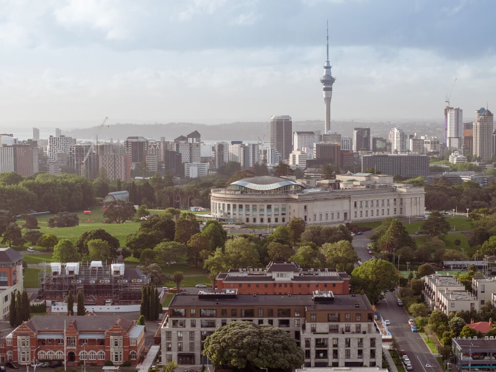 Panel 2 - Auckland Skyline